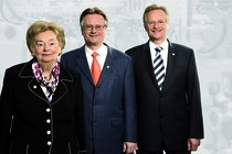 Ursula Lapp, Andreas und Siegbert Lapp
