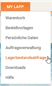 Lagerbestandsabfrage 2