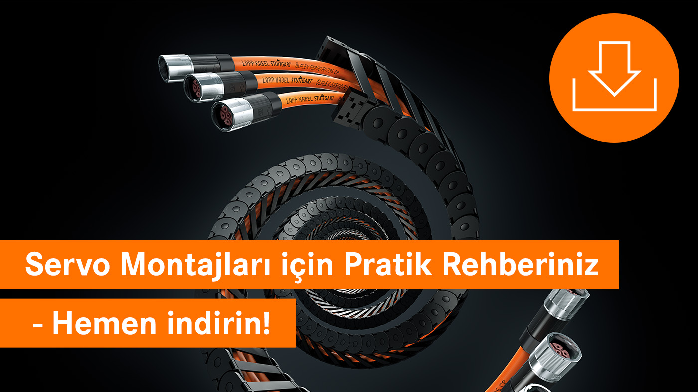 Özelleştirilmiş Servo Kablo montajları