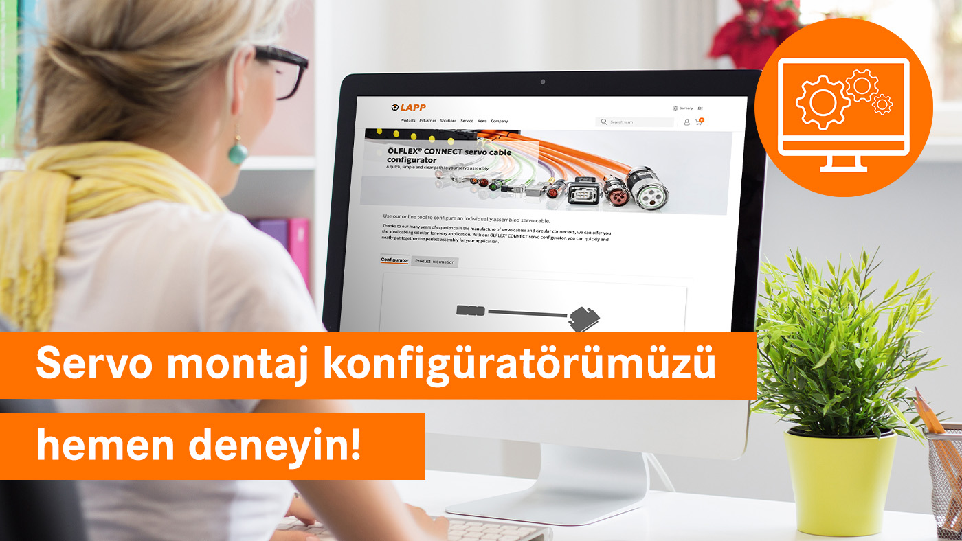 Özelleştirilmiş Servo Kablo montajları