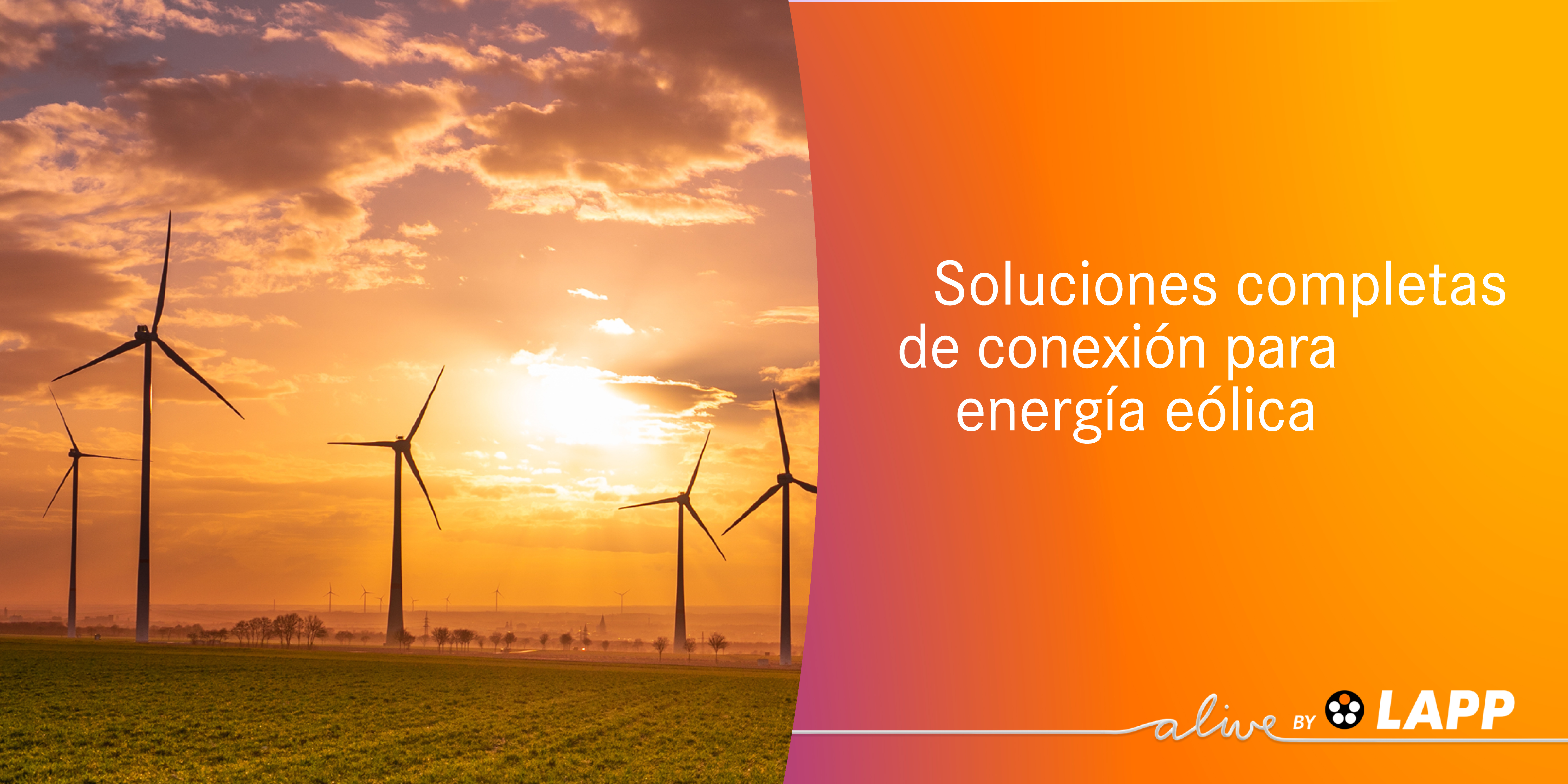 Banner energia eolica - LAPP