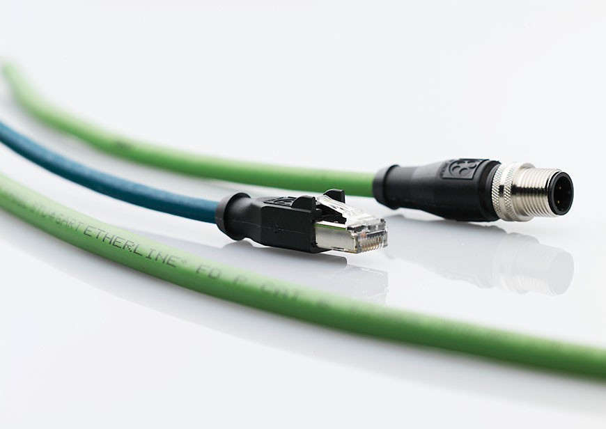ETHERLINE – driftsäkra industriella Ethernetkablar