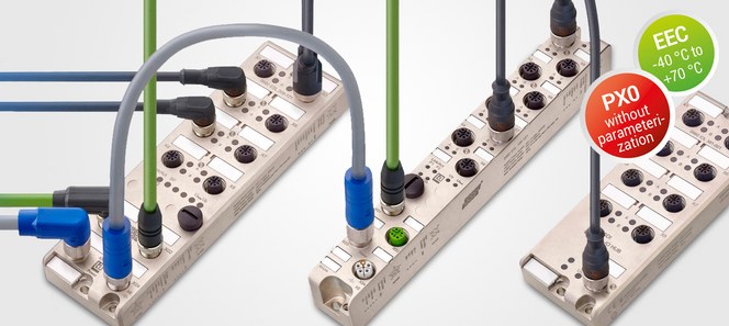 LioN-Power IO-Link System med udvidet temperaturområde og færdigkonfigurerede hubs LioN-Power IO-Link System med udvidet temperaturområde og færdigkonfigurerede hubs