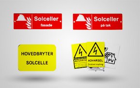 FLEXIMARK merkesystem for solcelle