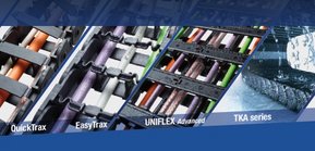 Nyutvecklade släpkedjor UNIFLEX Advanced, TKA, Easy Trax och QuickTrax finns på Miltronic