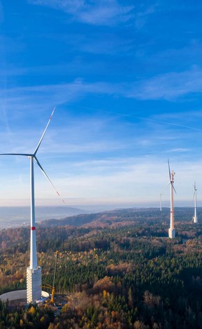 Centrale éolienne à Gaildorf