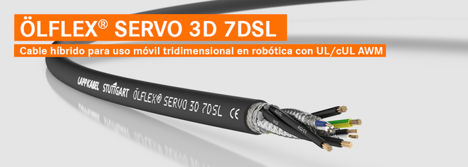 Solución de cable único híbrido servo para uso móvil tridimensional en robótica con UL/cUL AWM Solución de cable único híbrido servo para uso móvil tridimensional en robótica con UL/cUL AWM