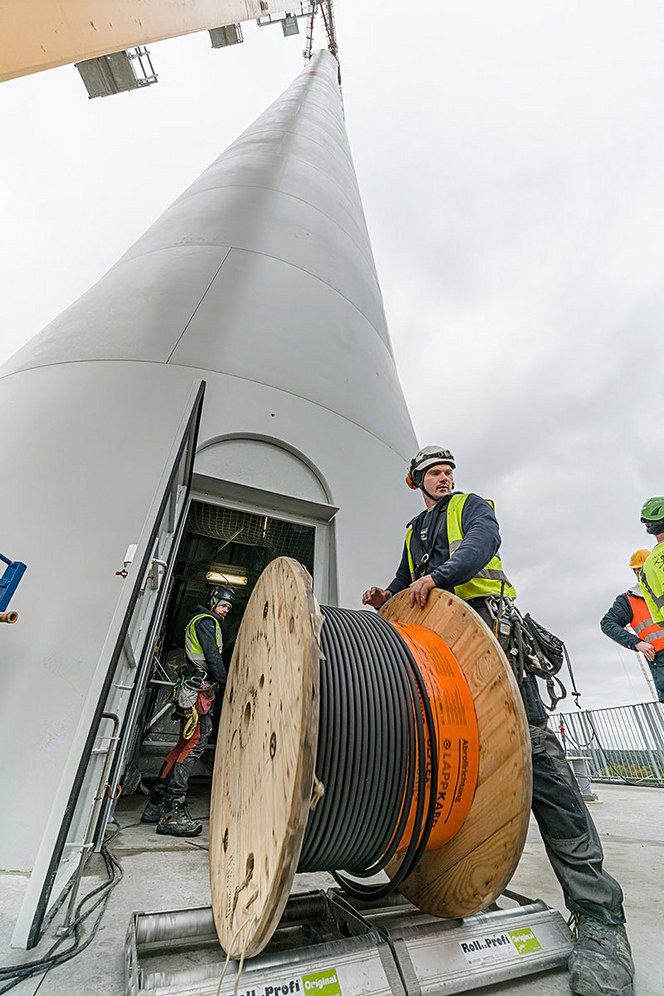 Lapp kabler driver verdens mest innovative og høyeste vindmølletårn Gaildorf Natural Energy Storage Lapp kabler driver verdens mest innovative og høyeste vindmølletårn Gaildorf Natural Energy Storage