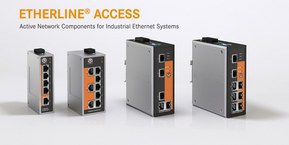 Switch de retele industriale pentru solutii Ethernet care au la baza conceptul de Smart Factory. Switch de retele industriale pentru solutii Ethernet care au la baza conceptul de Smart Factory.
