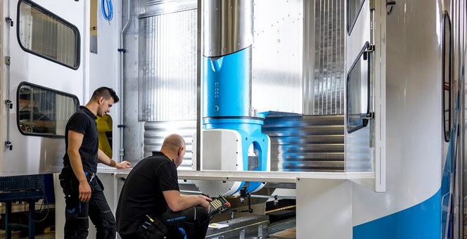 Produkter från LAPP i stora CNC-maskiner till den internationella flyg- och rymdindustrin Produkter från LAPP i stora CNC-maskiner till den internationella flyg- och rymdindustrin