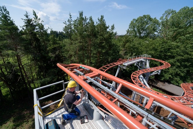 Horská dráha v zoo Tatzmania Horská dráha v zoo Tatzmania