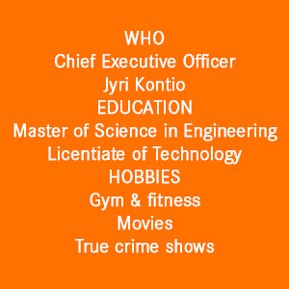 Short summary about products in general