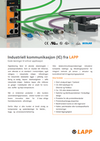 Last ned flyer med kabler og tilbehør for Industriell Kommunikasjon Last ned flyer med kabler og tilbehør for Industriell Kommunikasjon