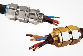 EMC-förskruvning för armerad kabel