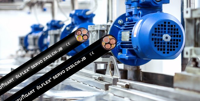 ÖLFLEX® SERVO 2XSLCH-JB – nyt halogenfrit kabel til frekvensstyrede motorer ÖLFLEX® SERVO 2XSLCH-JB – nyt halogenfrit kabel til frekvensstyrede motorer