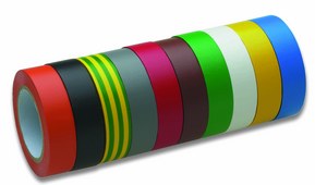 Набор ізоляційної стрічки із 10 кольорів