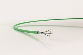 Ideal pentru Industry 4.0: Cablul ETHERLINE® TORSION Cat. 7 este primul cablu rezistent la torsiune destinat protocolului  PROFINET®-conform Cat. 7 
