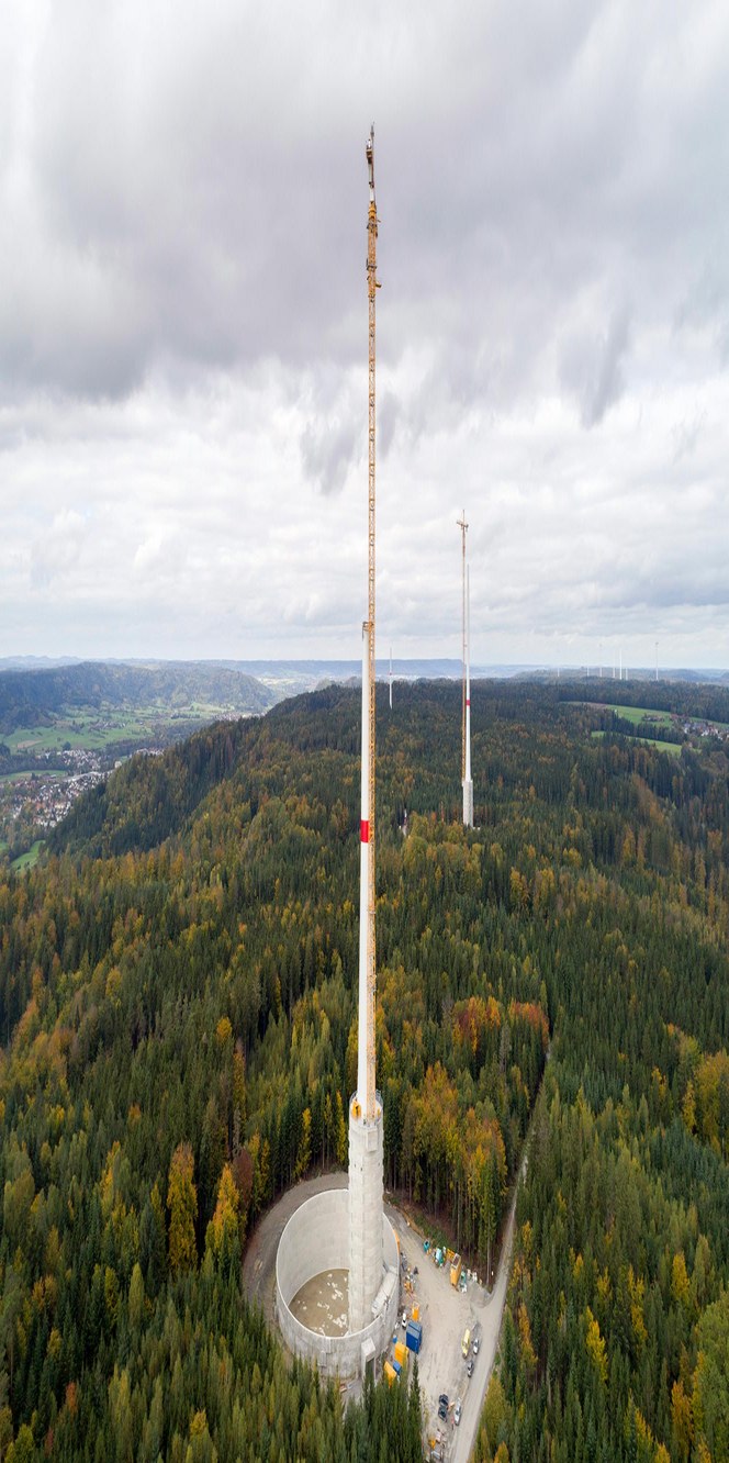 Lapp kabler driver verdens mest innovative og høyeste vindmølletårn Gaildorf Natural Energy Storage