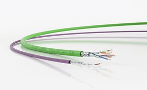 Ethernetkabel med enparsledare
