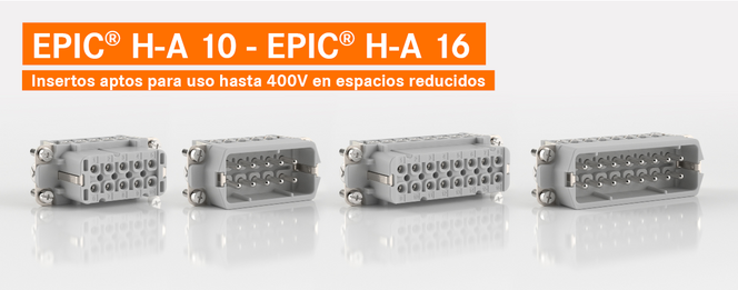 Inserto estándar compacto para uso hasta 400V Inserto estándar compacto para uso hasta 400V
