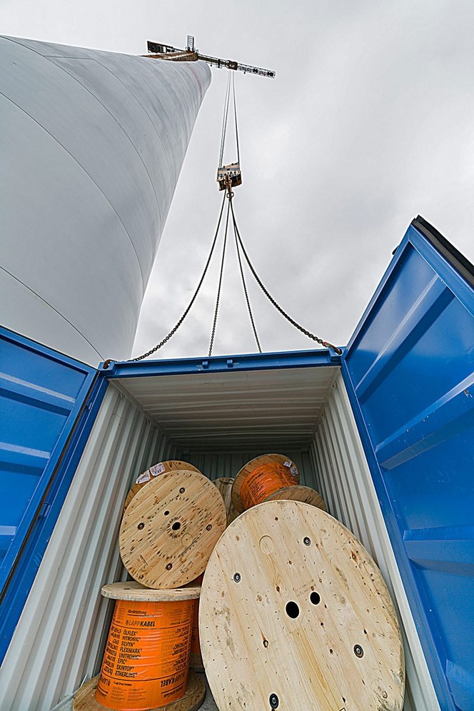 Lapp kabler driver verdens mest innovative og høyeste vindmølletårn Gaildorf Natural Energy Storage Lapp kabler driver verdens mest innovative og høyeste vindmølletårn Gaildorf Natural Energy Storage