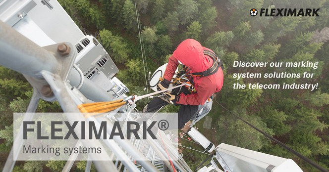 FLEXIMARK märkning för Telecom, fiber och 5G FLEXIMARK märkning för Telecom, fiber och 5G