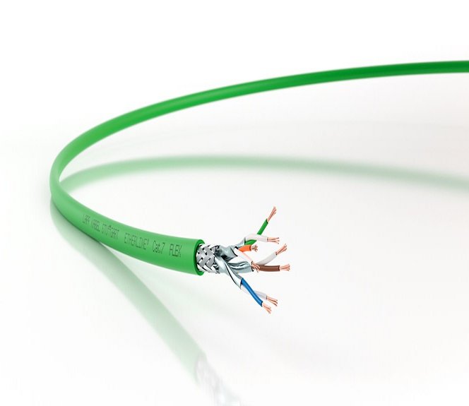 ETHERLINE Cat 7 Flex - Ethernet för Industri 4.0