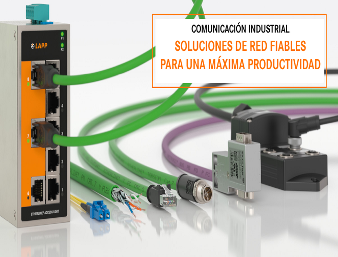 Soluciones fiables de cableado para comunicaciones industriales