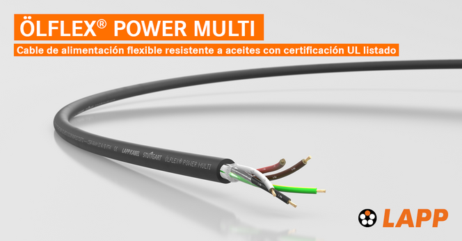 Cable con certificación UL STOOW y TC-ER de LAPP