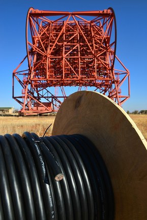 HESS-teleskopet forlader sig på Lapp kabler
