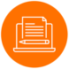lapp icon e-mail rgb orange 400px