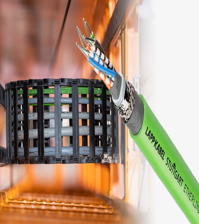 Nyt Ethernet-kabel med Fast Connect-design - optimal til kabelkæder