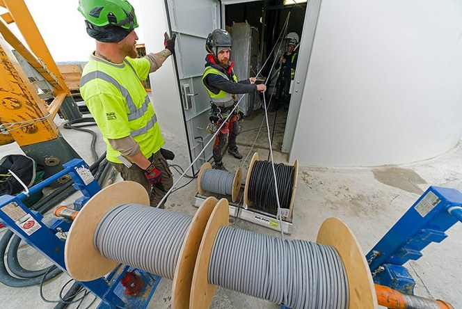 Lapp kabler driver verdens mest innovative og høyeste vindmølletårn Gaildorf Natural Energy Storage Lapp kabler driver verdens mest innovative og høyeste vindmølletårn Gaildorf Natural Energy Storage