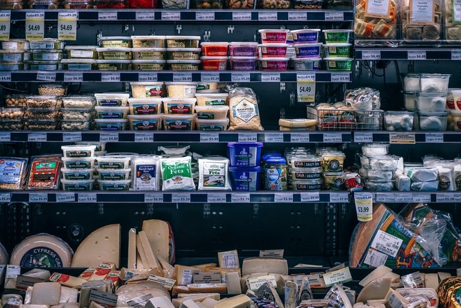 Dairy shelf