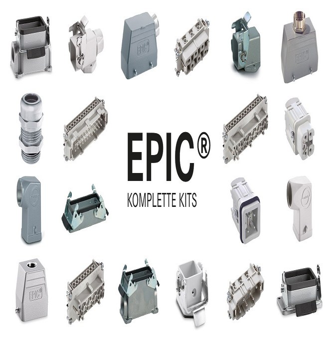 Komplette EPIC® KIT med alle deler du trenger til industrikontakter