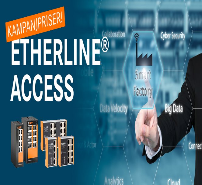 Kampanjpriser på ETHERLINE® ACCESS unmanaged och managed switchar