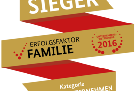 Auszeichnung "Familienfreundlichstes Unternehmen Deutschlands"