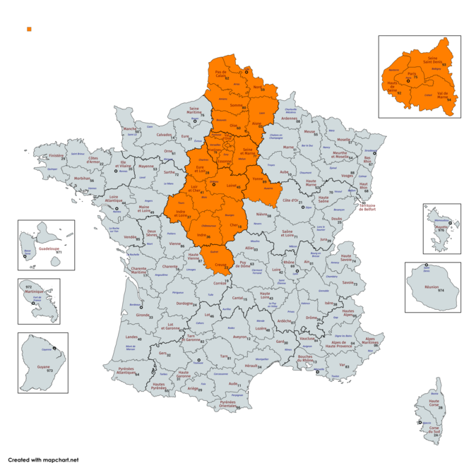 Map Paris