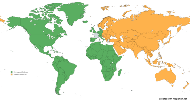 map internationale avec nom