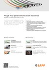 Patchcords y cordsets para comunicación industrial