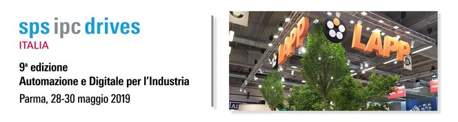 LAPP a SPS IPC Drives Italia 2019 LAPP a SPS IPC Drives Italia 2019