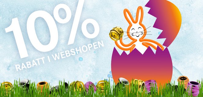 LAPP önskar Glad Påsk med 10% extra rabatt i webshopen!
