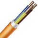 Halogenfri kabel för kraft- och styr med ledare av koppar