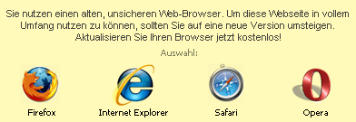 alter Browser