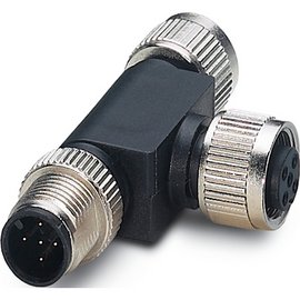 Bussystem cable, DeviceNet/CAN connecting cable, M12 plug on M12 socket