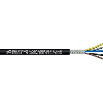 ÖLFLEX CLASSIC 135 CH BK 0,6/1 kV 5G6