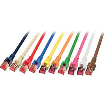 RJ45 PC Cat.6 S/FTP H BK 2m