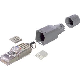 RJ45 plug for field assembly, Cat.5e FM45