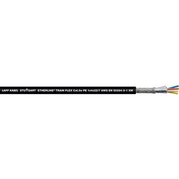 ETHERLINE TRAIN FLEX Cat.7 4x2x24/7 PE