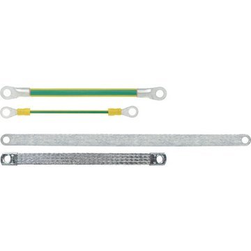 GROUND STRAP 1X16/M6/500MM GN/YE